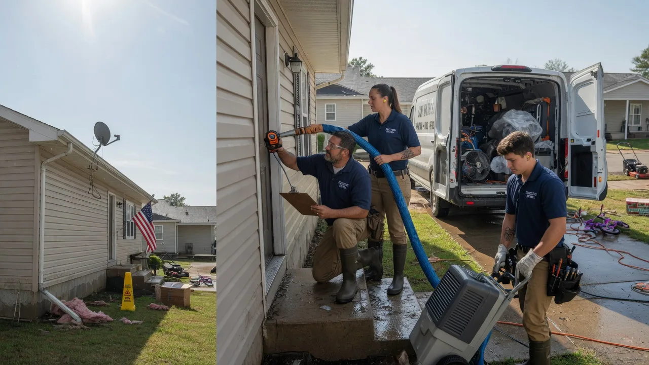 Ceiling Water Damage Restoration in Crosby, PA near me