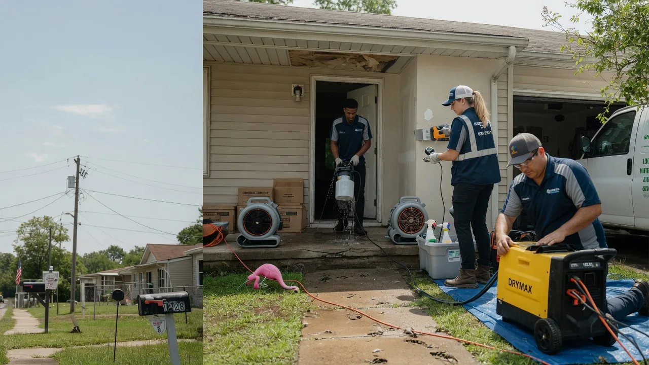Storm Damage Water Removal in Crosby, PA near me